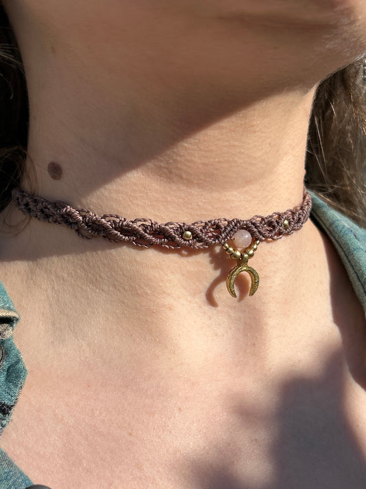 Choker LUNATICA personalizzabile