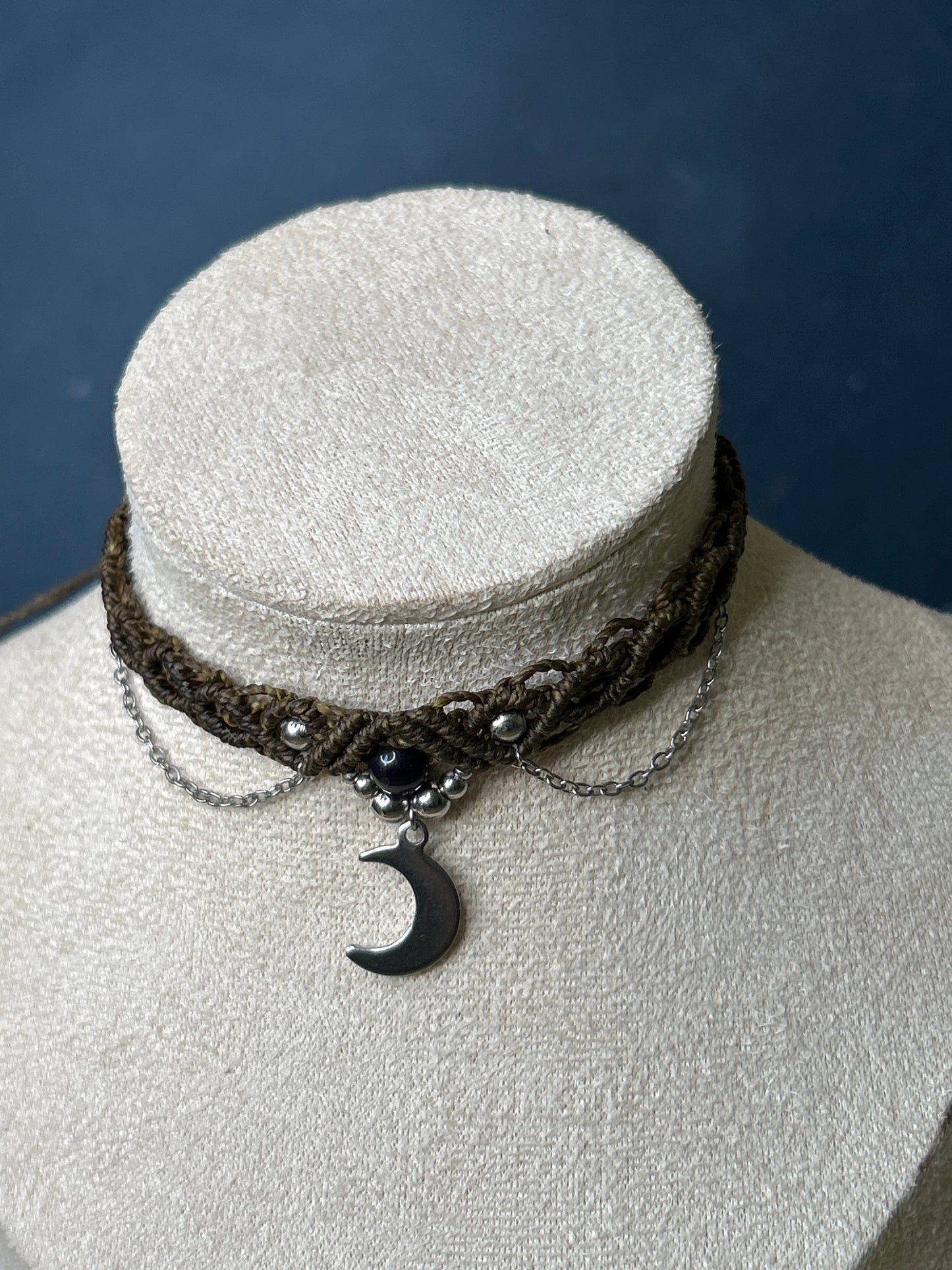 Choker FUEGO con Ametista