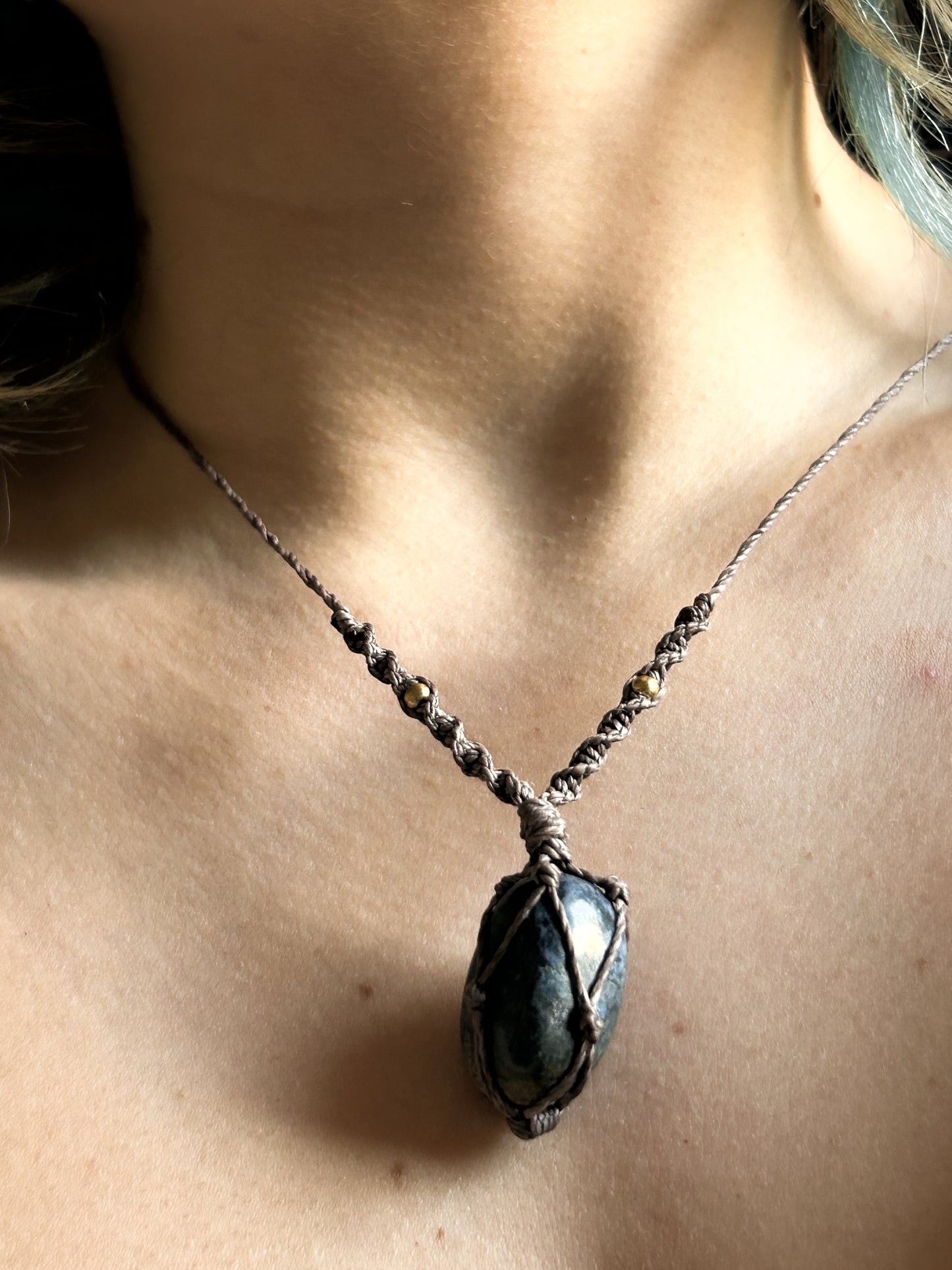 Collana RAJA con Sodalite