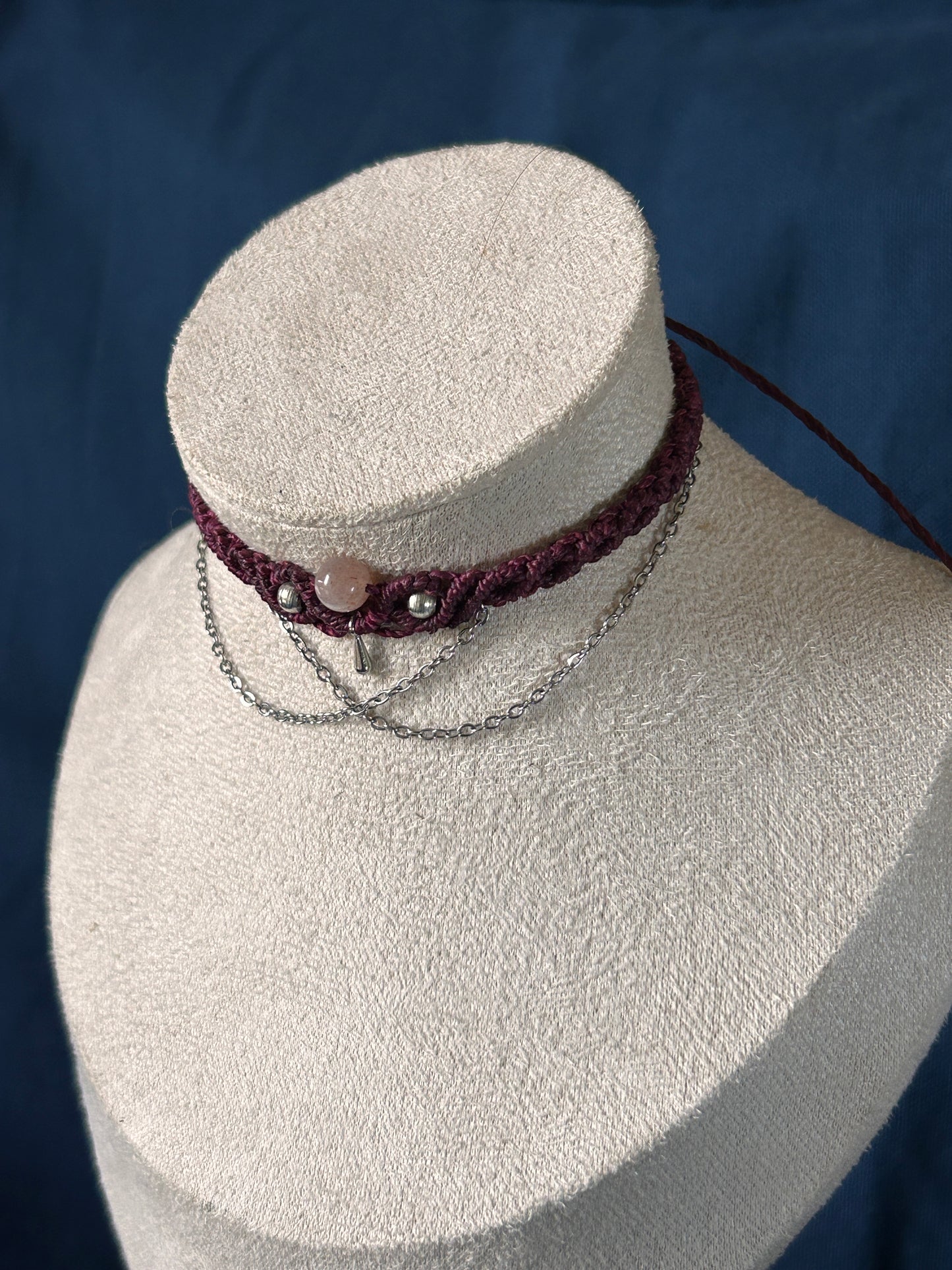 Choker ARYA con Pietra di Luna