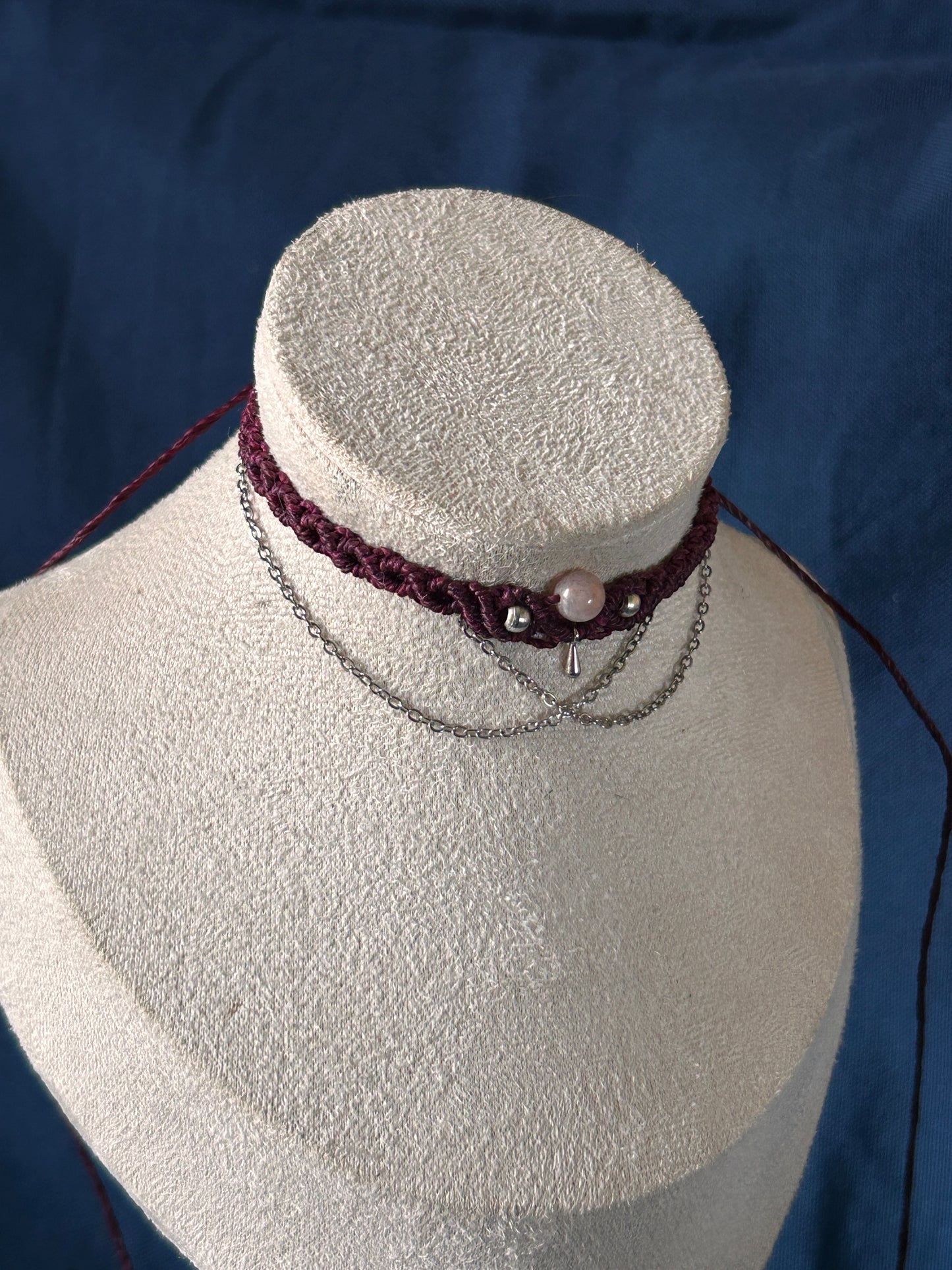Choker ARYA con Pietra di Luna