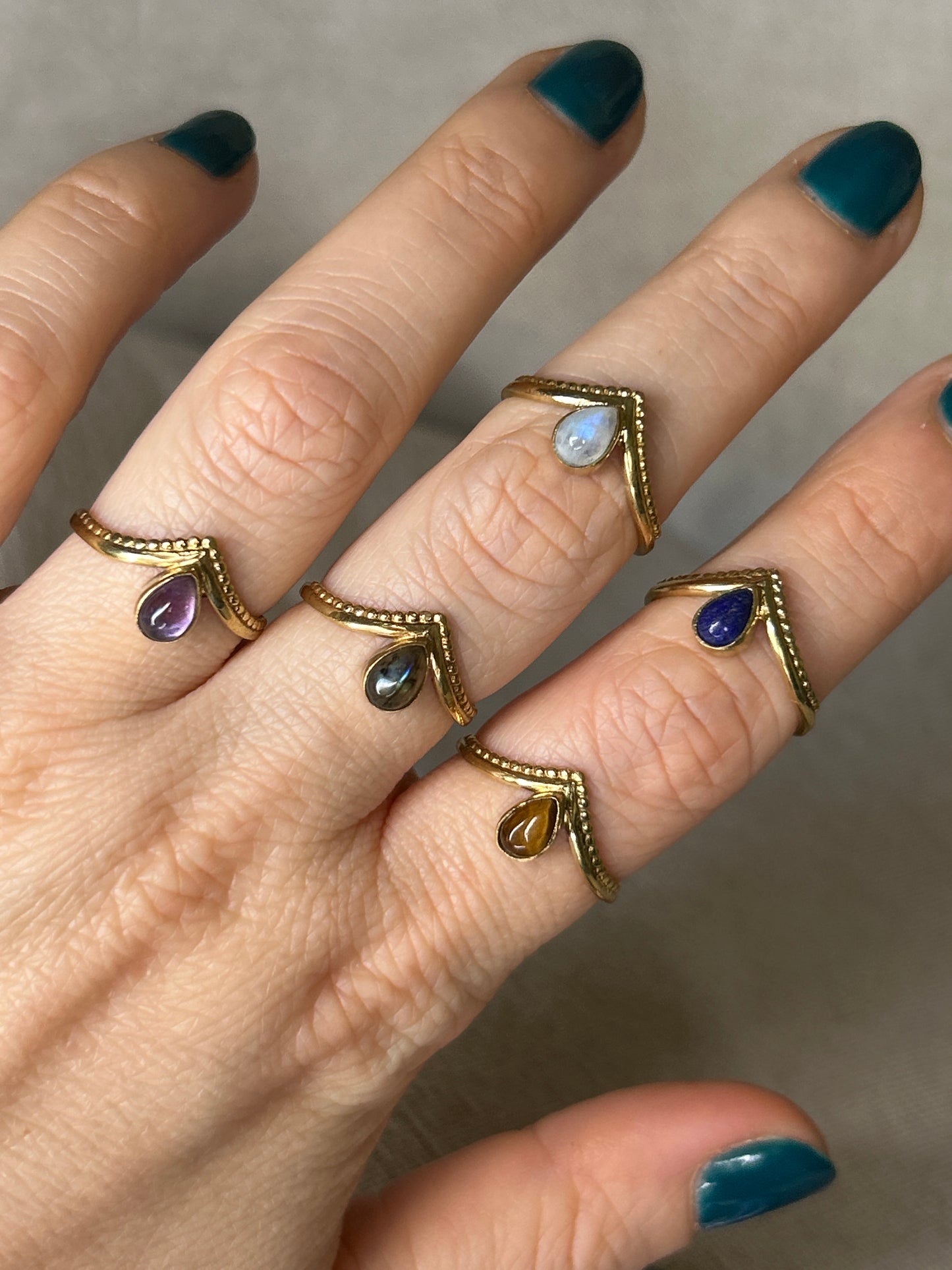 Anello GOCCIA DI LUNA