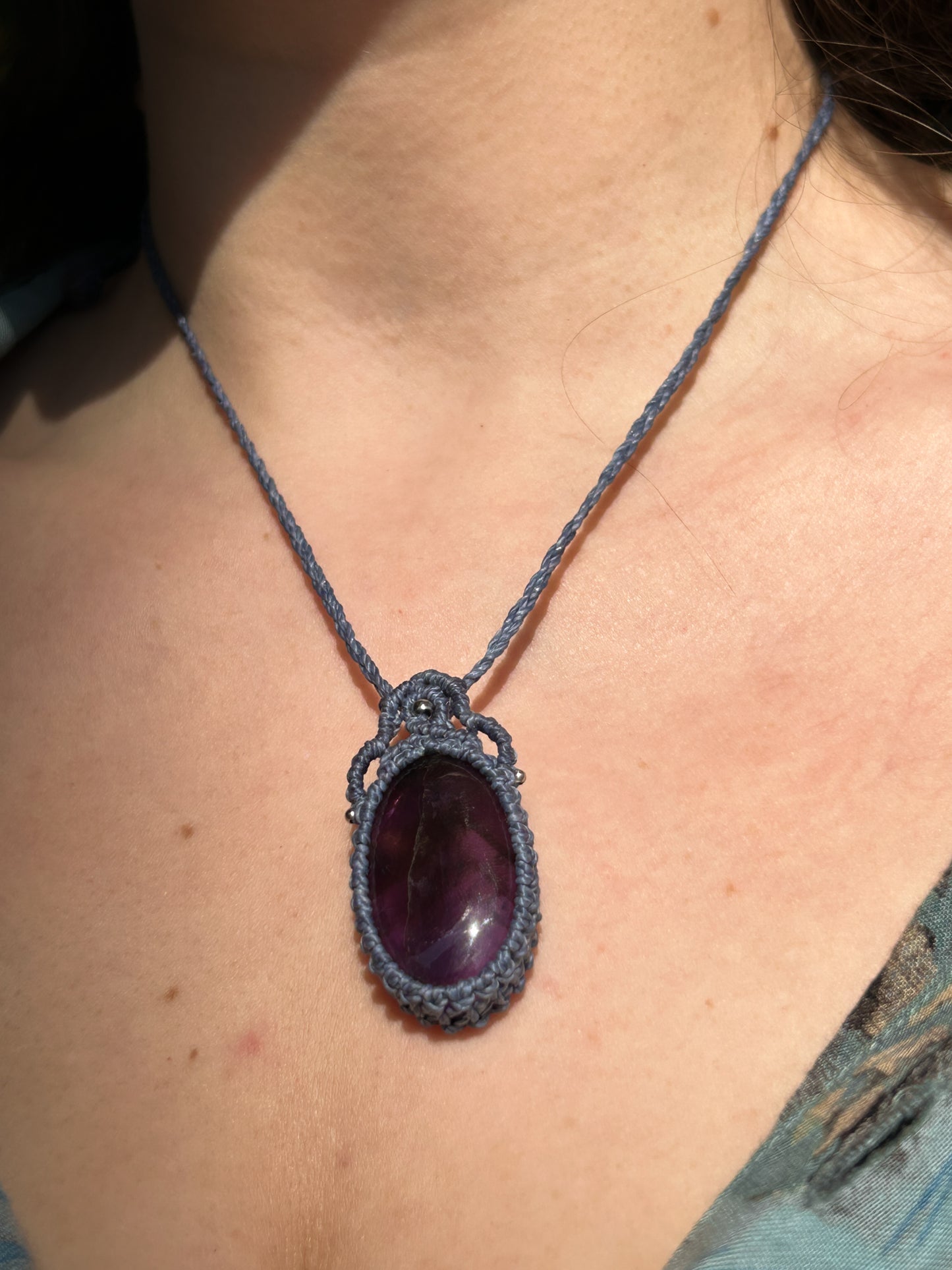 Collana AURA con Ametista