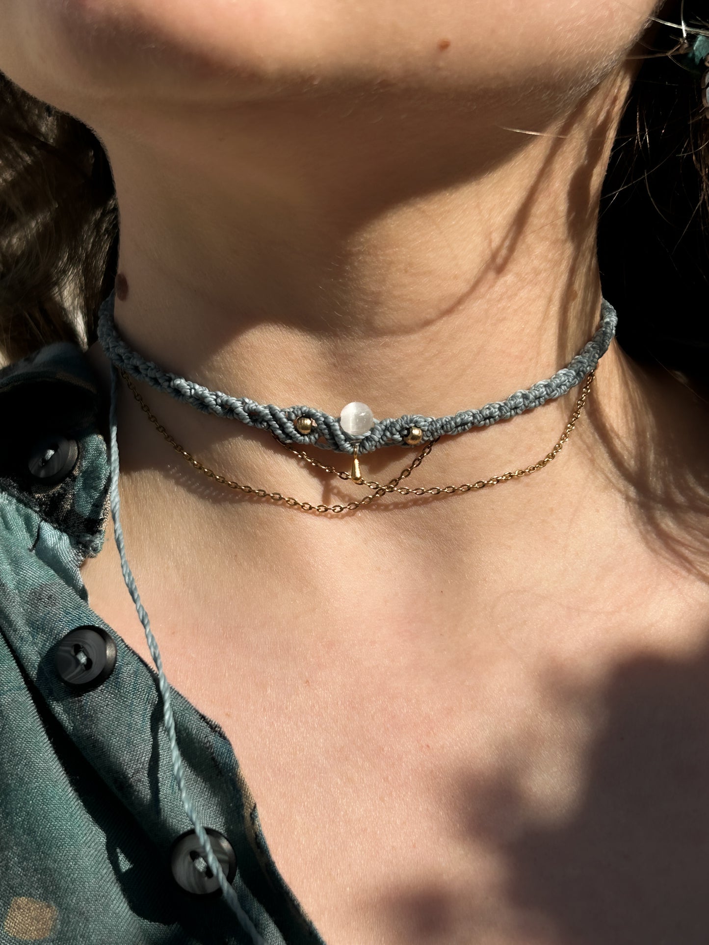 Choker ARYA con Selenite