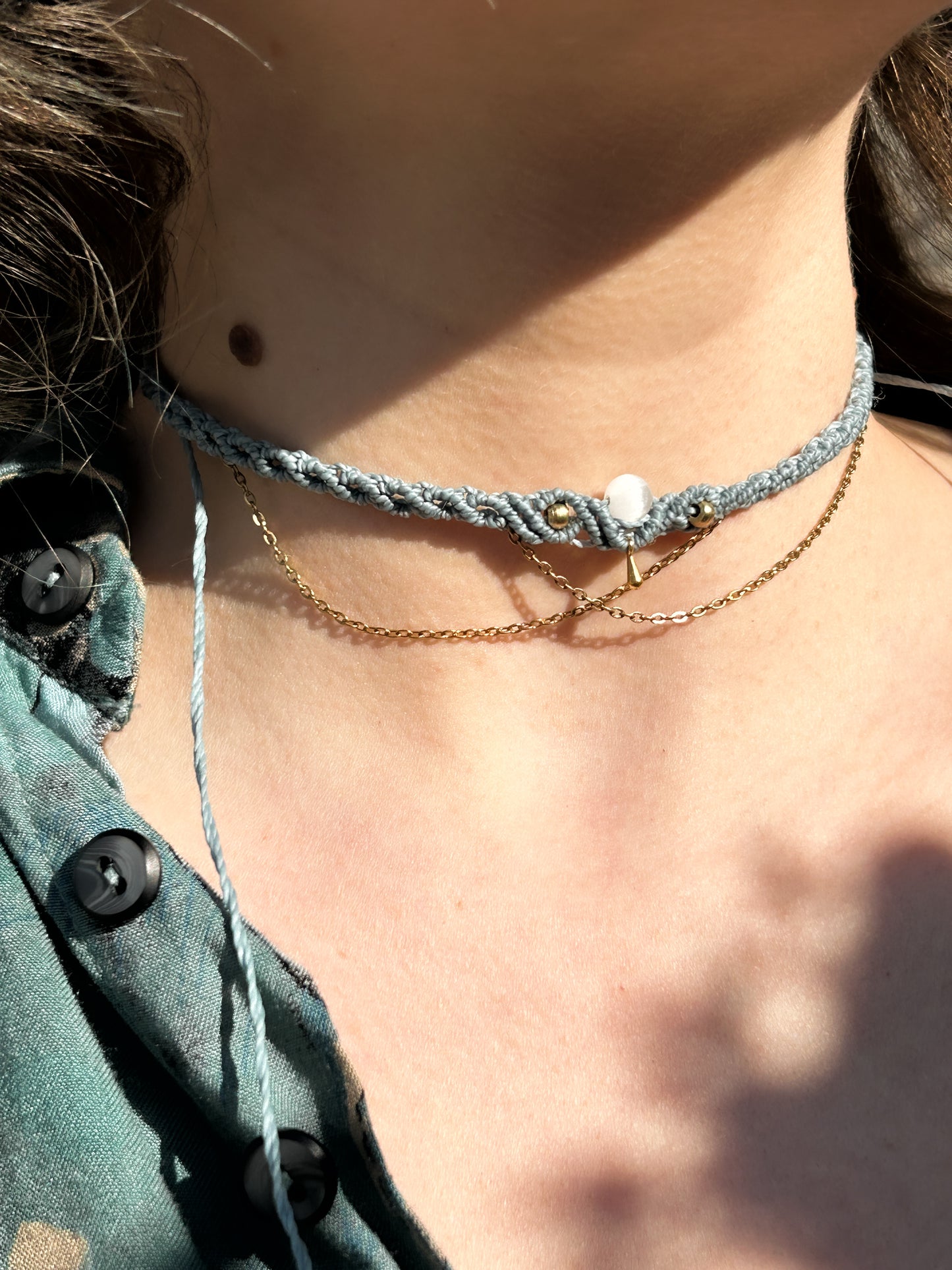 Choker ARYA con Selenite