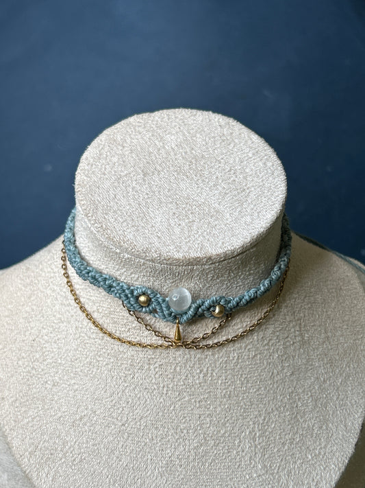 Choker ARYA con Selenite