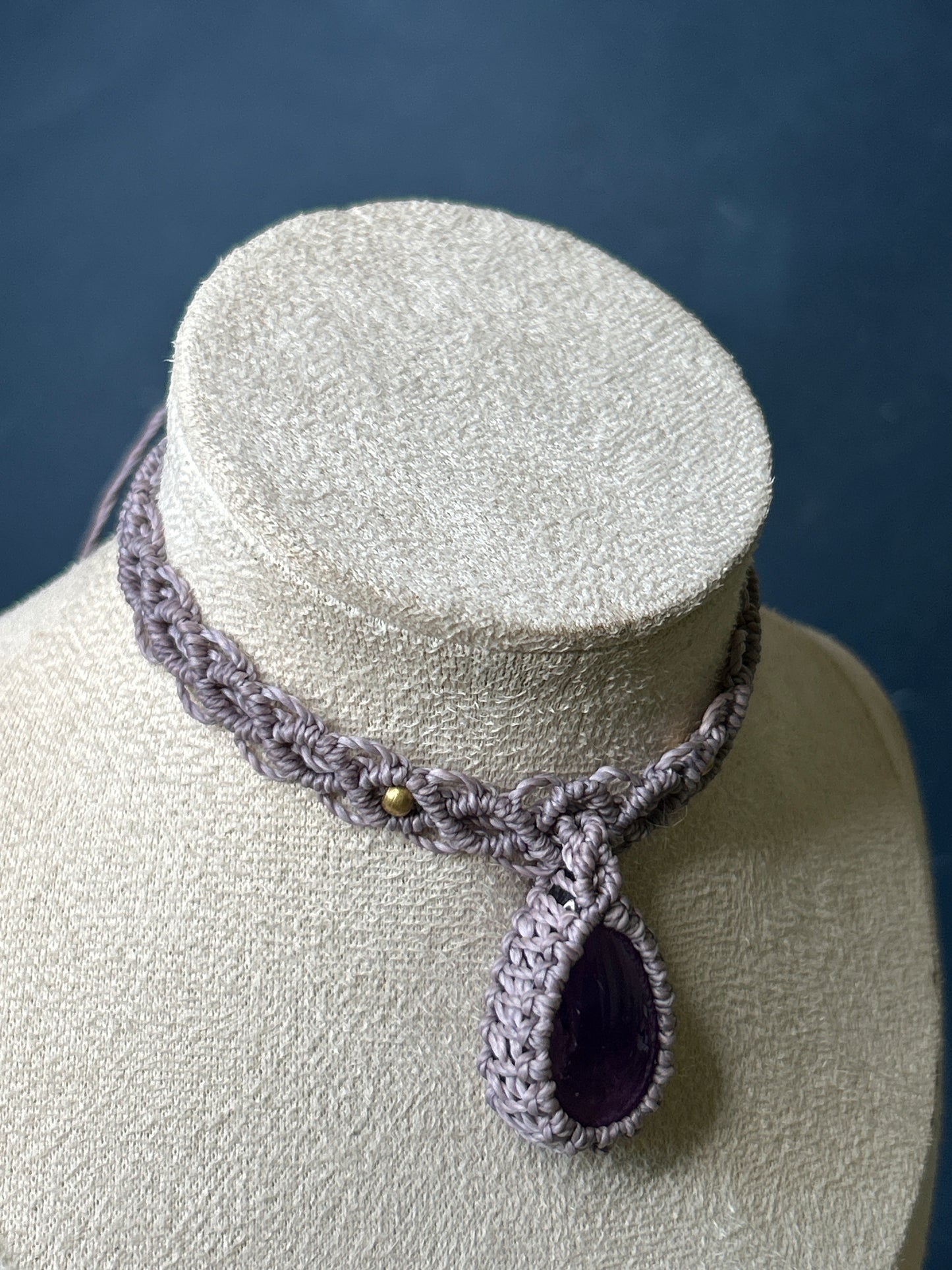 Choker AMELIE con Ametista