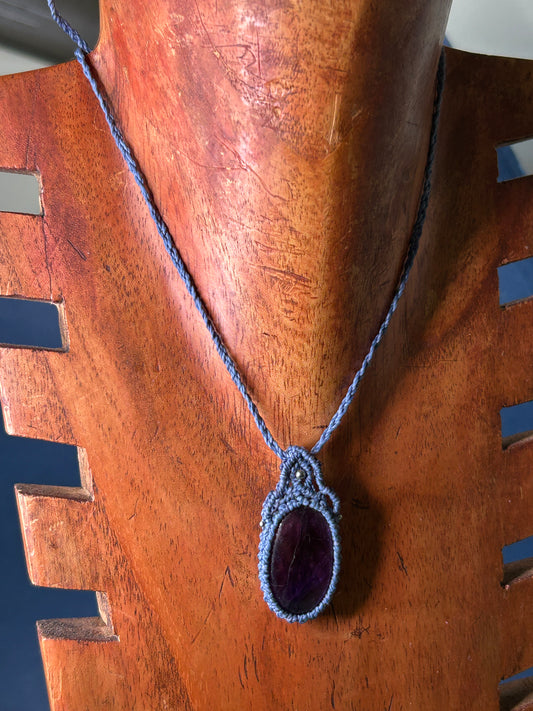 Collana AURA con Ametista