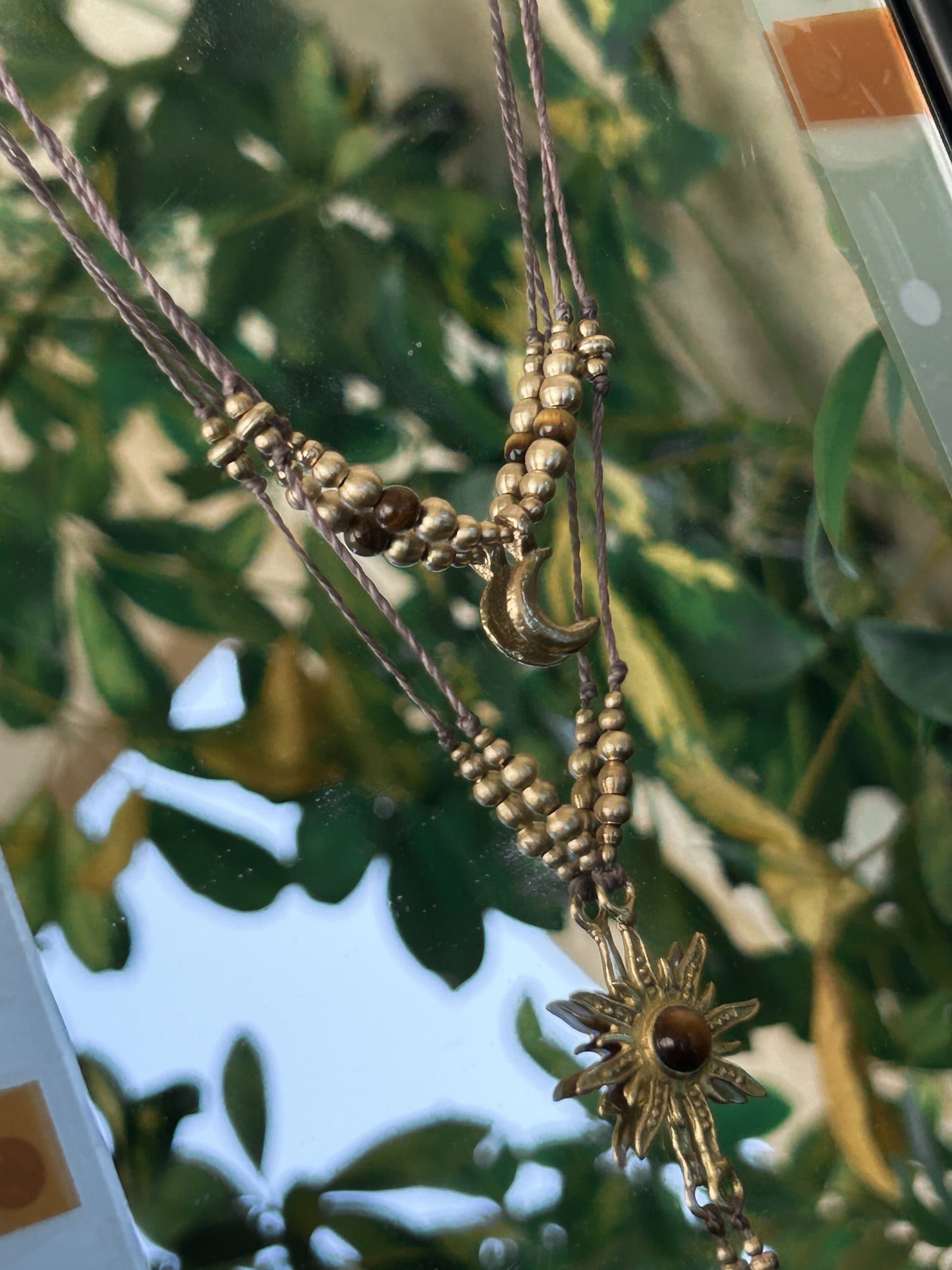 Collana SELENE con Occhio di tigre