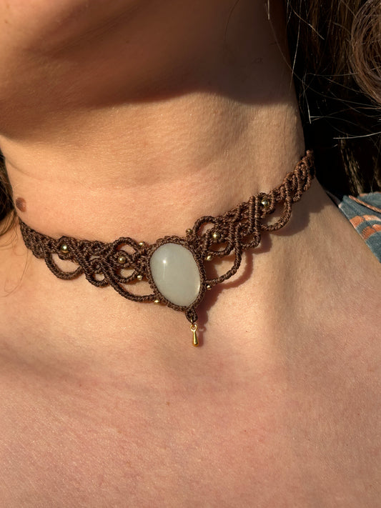 Collana LEYLA con Pietra di Luna