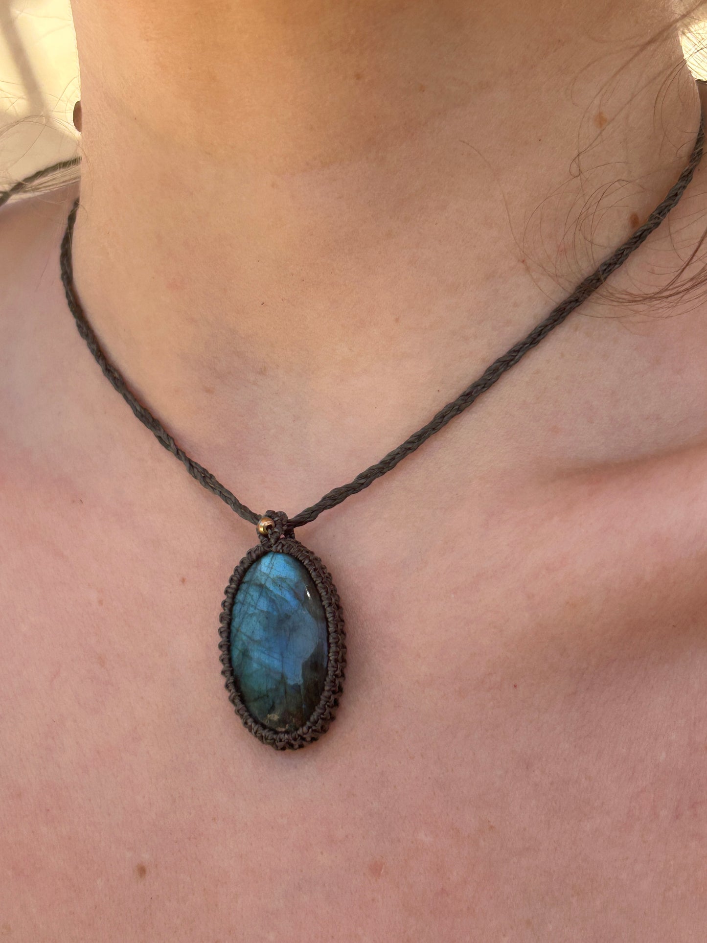Collana FRIDA con Labradorite