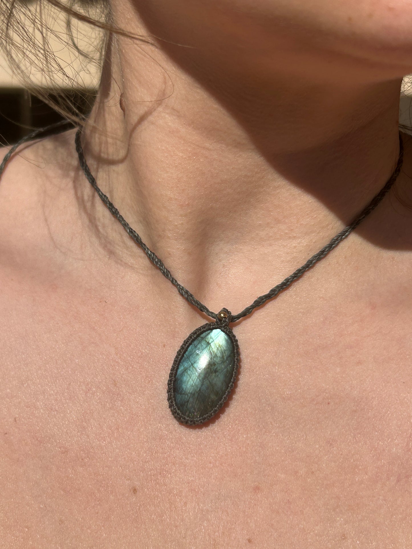 Collana FRIDA con Labradorite