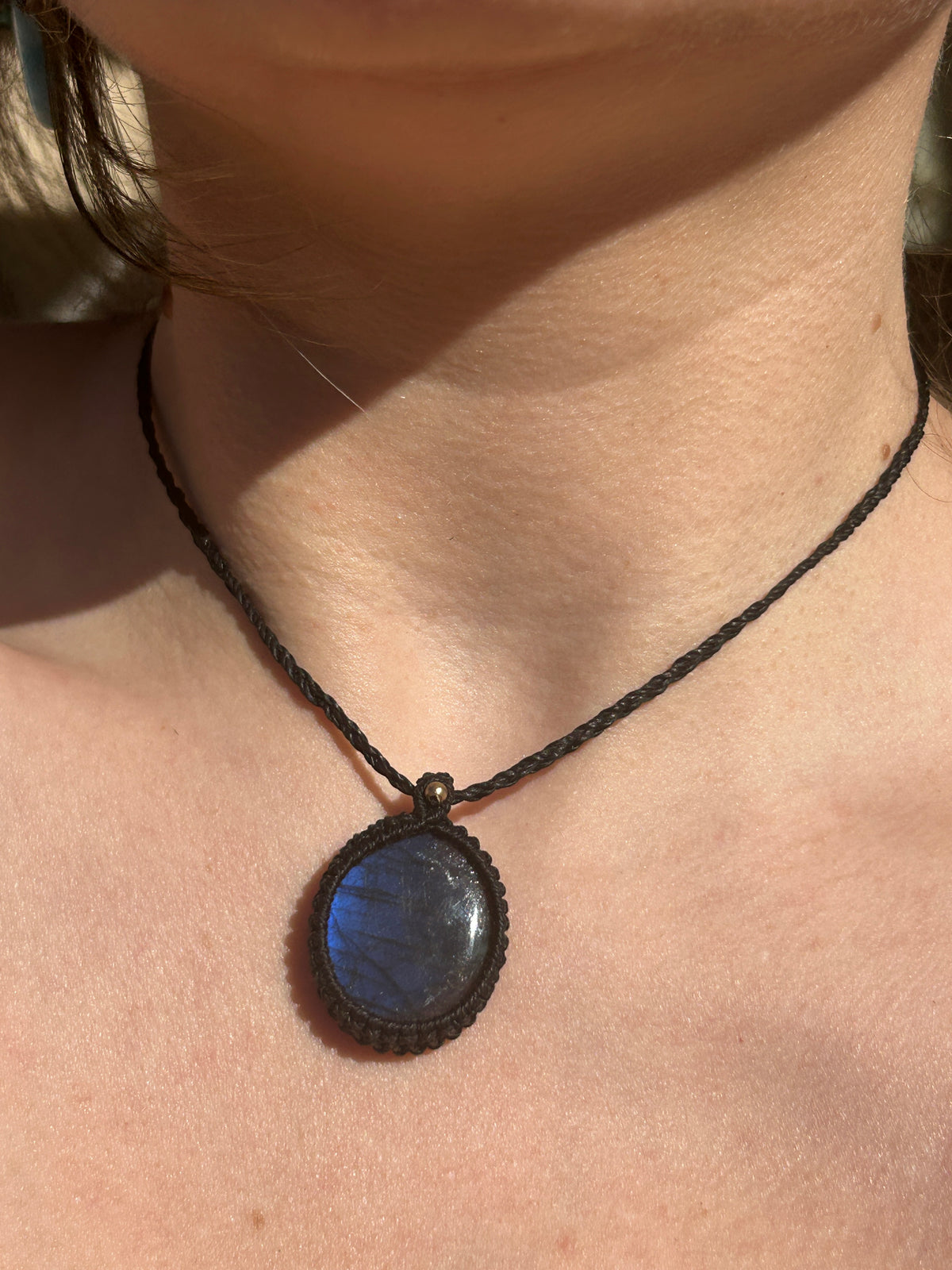 Collana FRIDA con Labradorite