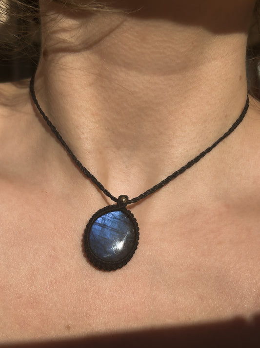 Collana FRIDA con Labradorite
