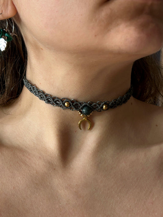 Choker LUNATICA personalizzabile